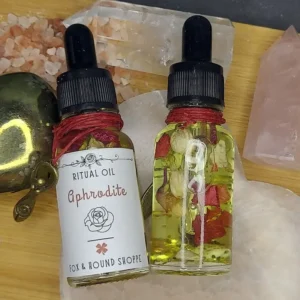 huile de rituel enchantée : aphrodite & rayonnement